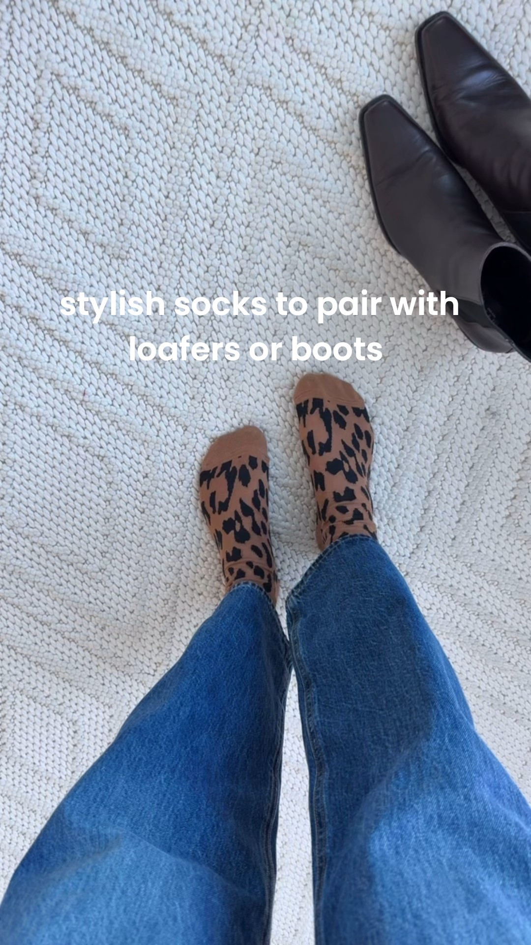 Stylish socks to pair with loafers + boots this winter that look chic & will keep your ankles warm 

#LTKGiftGuide #LTKOver40 #LTKFindsUnder100