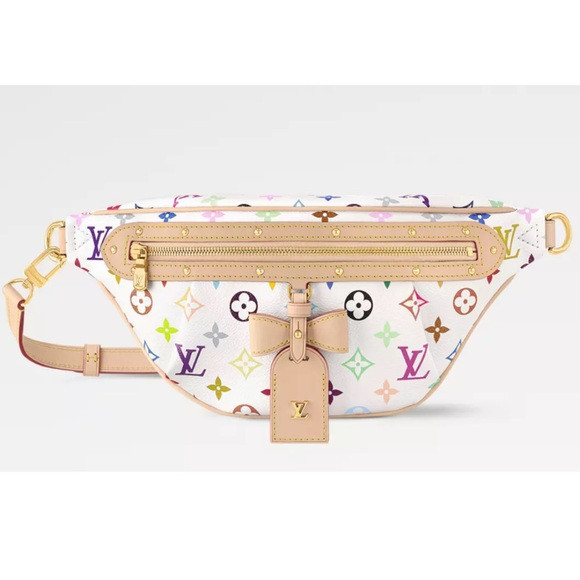 Louis Vuitton Takashi Murakami High Rise Bumbag White Multicolor Fanny Pack Bag | Poshmark