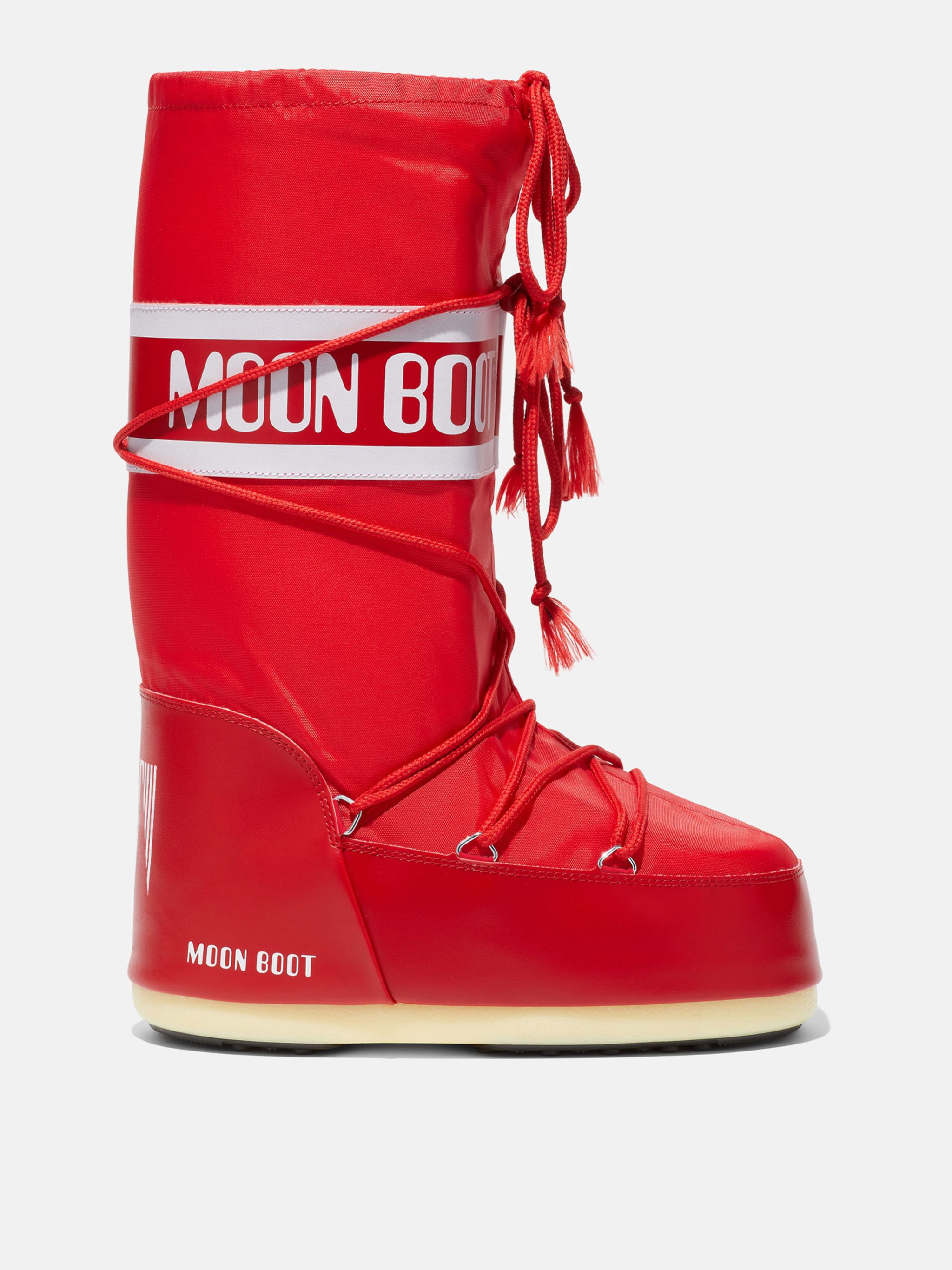 ICON RED NYLON BOOTS | moon_boot