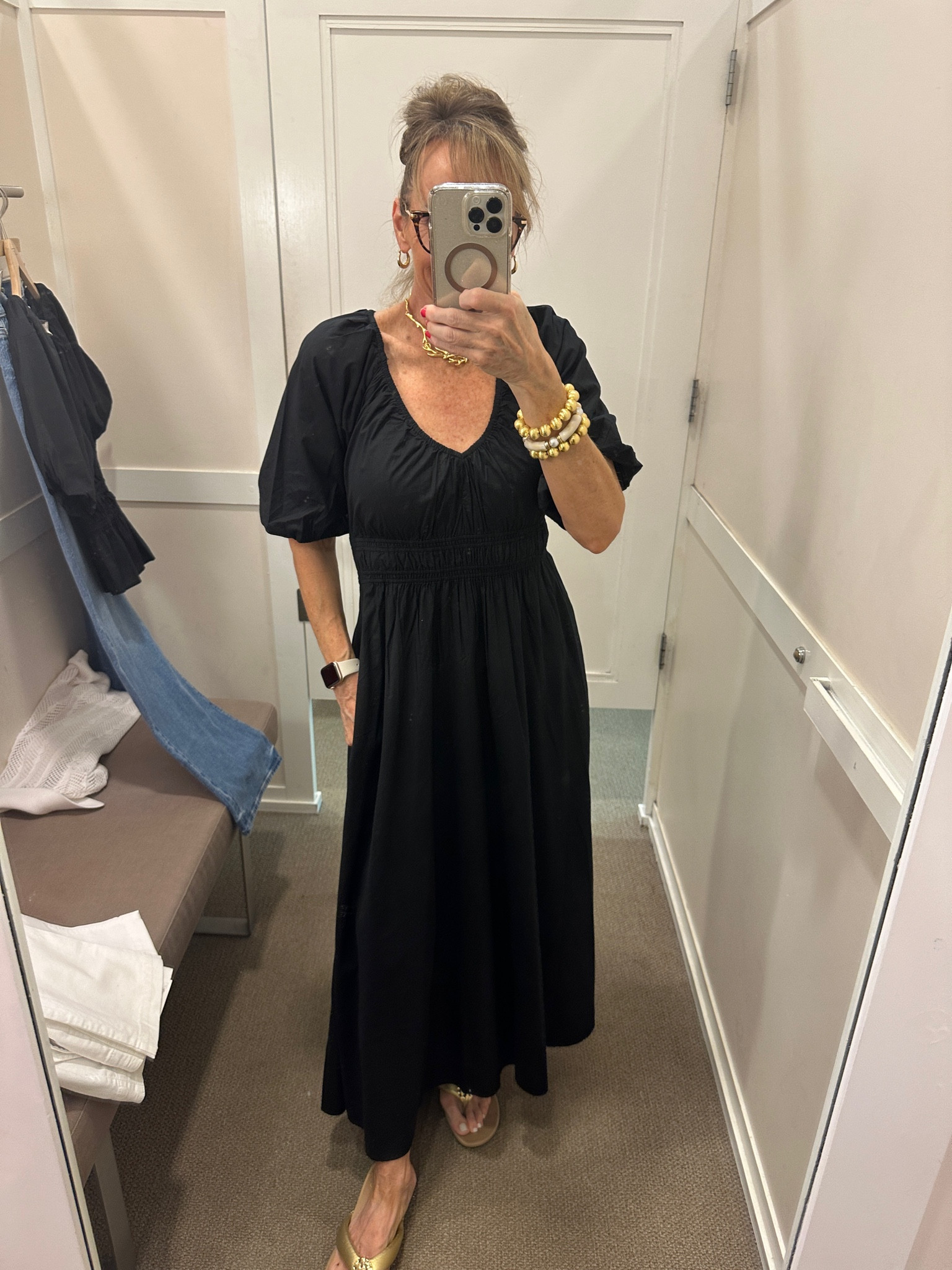 $35 dresses today! Wearing a small, cotton poplin and has pockets. Great length. Free shipping right now. 
Summer dresses 


#LTKOver40 #LTKFindsUnder50 #LTKSaleAlert