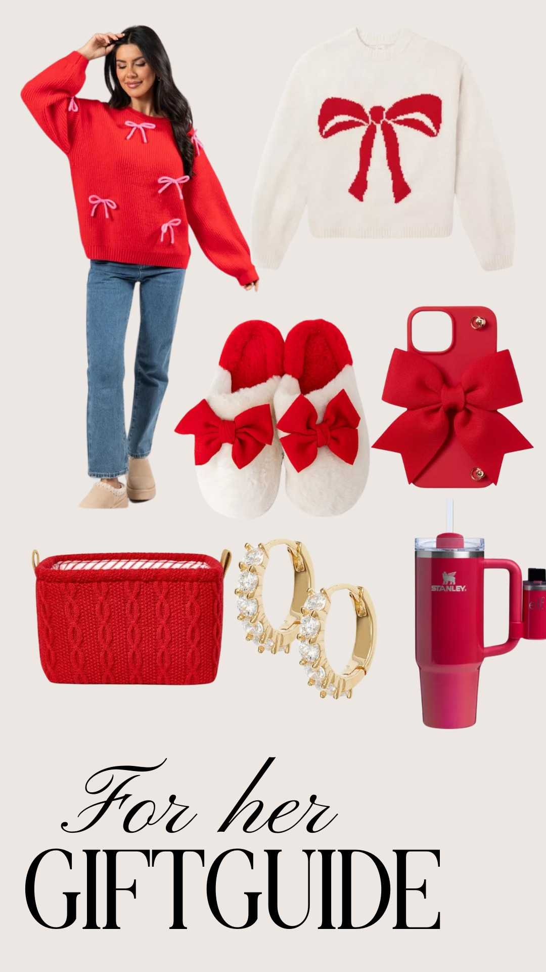 Giftguide for her#christmas2024 #xmas #LTKHoliday #giftguide #giftideas 

#LTKGiftGuide #LTKHoliday #LTKStyleTip