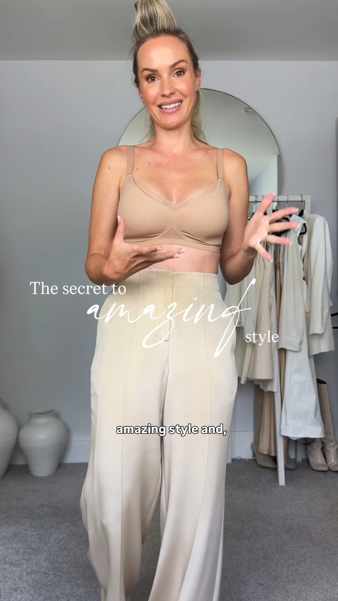 The secret to amazing style is…

Not money…. or background. They are also not born with it. 

I spent 8 years researching and uncovering exactly what it is that makes someone amazingly stylish.

What I found it is that the people who have great style usually have a set framework that helps them decide what to get, and just as important - how to get it. 
Thats the magic.

So I decided to implement it on my own wardrobe, and later I taught it to my private clients. 

…and now you can get it too. 
You can find The Clever Shopper Framework here 

https://tess-site-b023.thinkific.com/products/digital_downloads/TheCleverShopperFramework

#LTKuk #LTKsummer #LTKstyletip