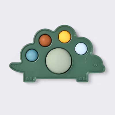 Silicone Pop-it Baby Toy - Dino - Cloud Island™ | Target