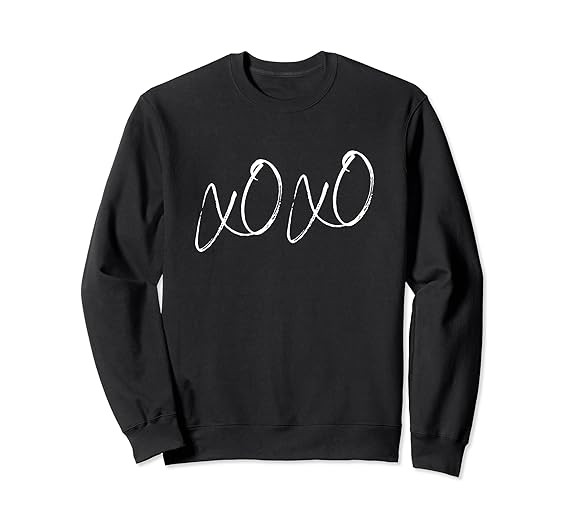 XOXO Valentines Galentines tee Sweatshirt | Amazon (US)