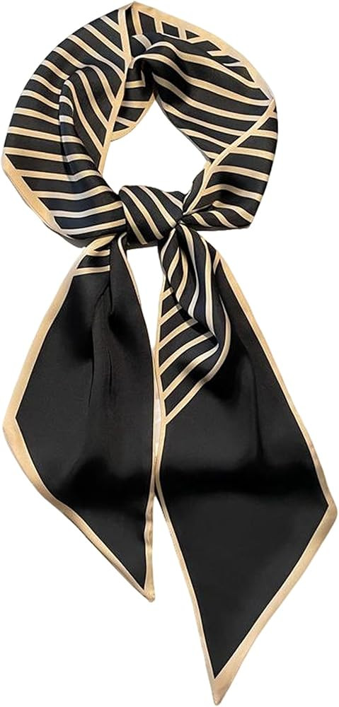 Dailyacc Hair Scarf for Women Fashion Silky Satin Headscarf Wrap Breathable Lightweight Neck Scar... | Amazon (US)