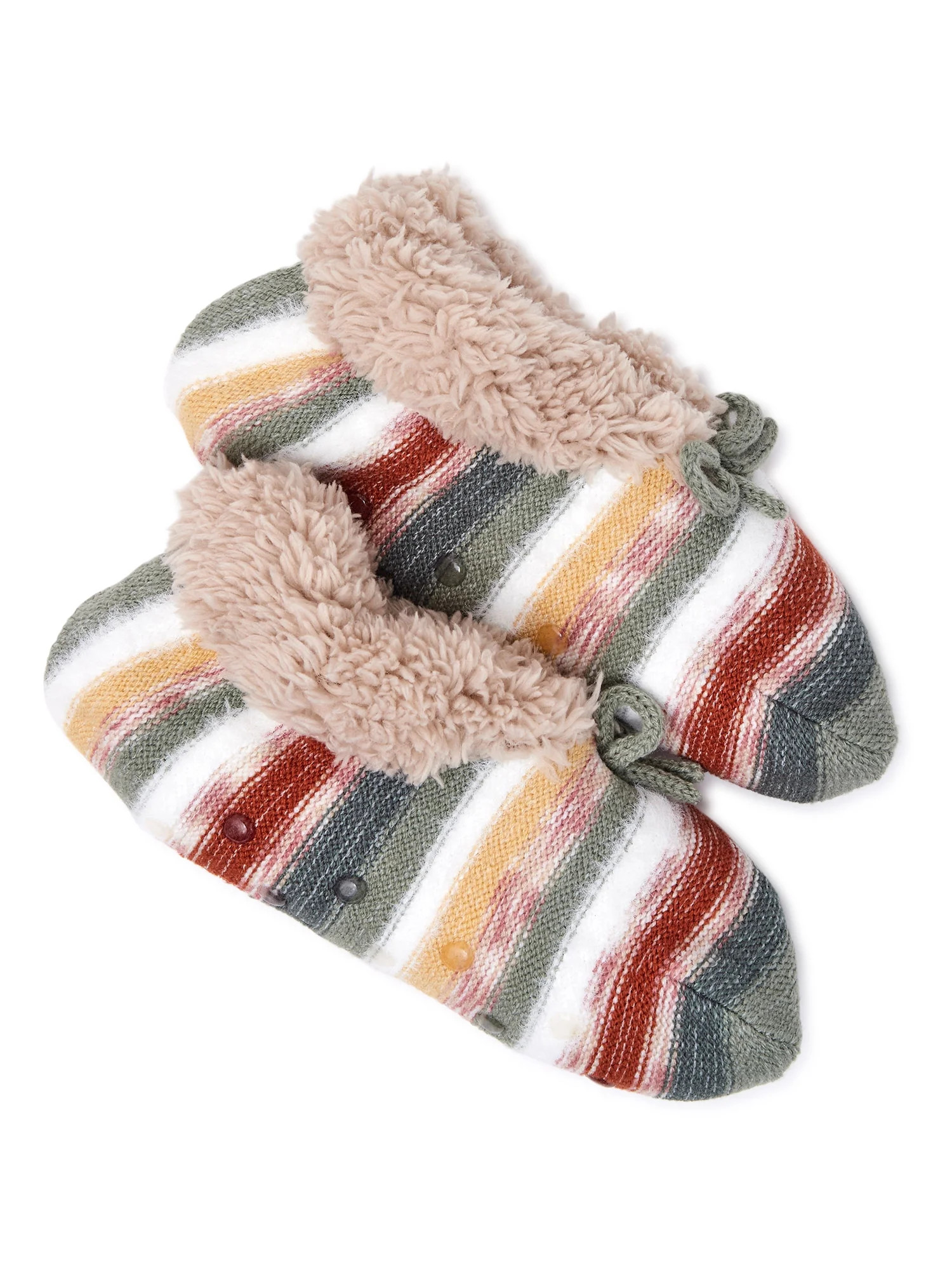Joyspun Women's Knit Slipper Socks, 1-Pack, Size 4-10 - Walmart.com | Walmart (US)