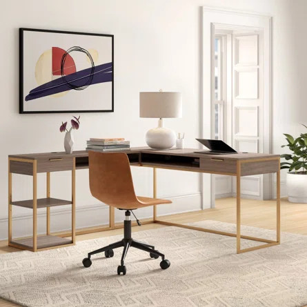 Etta Avenue™ Hudson L-Shape Desk | Wayfair | Wayfair North America
