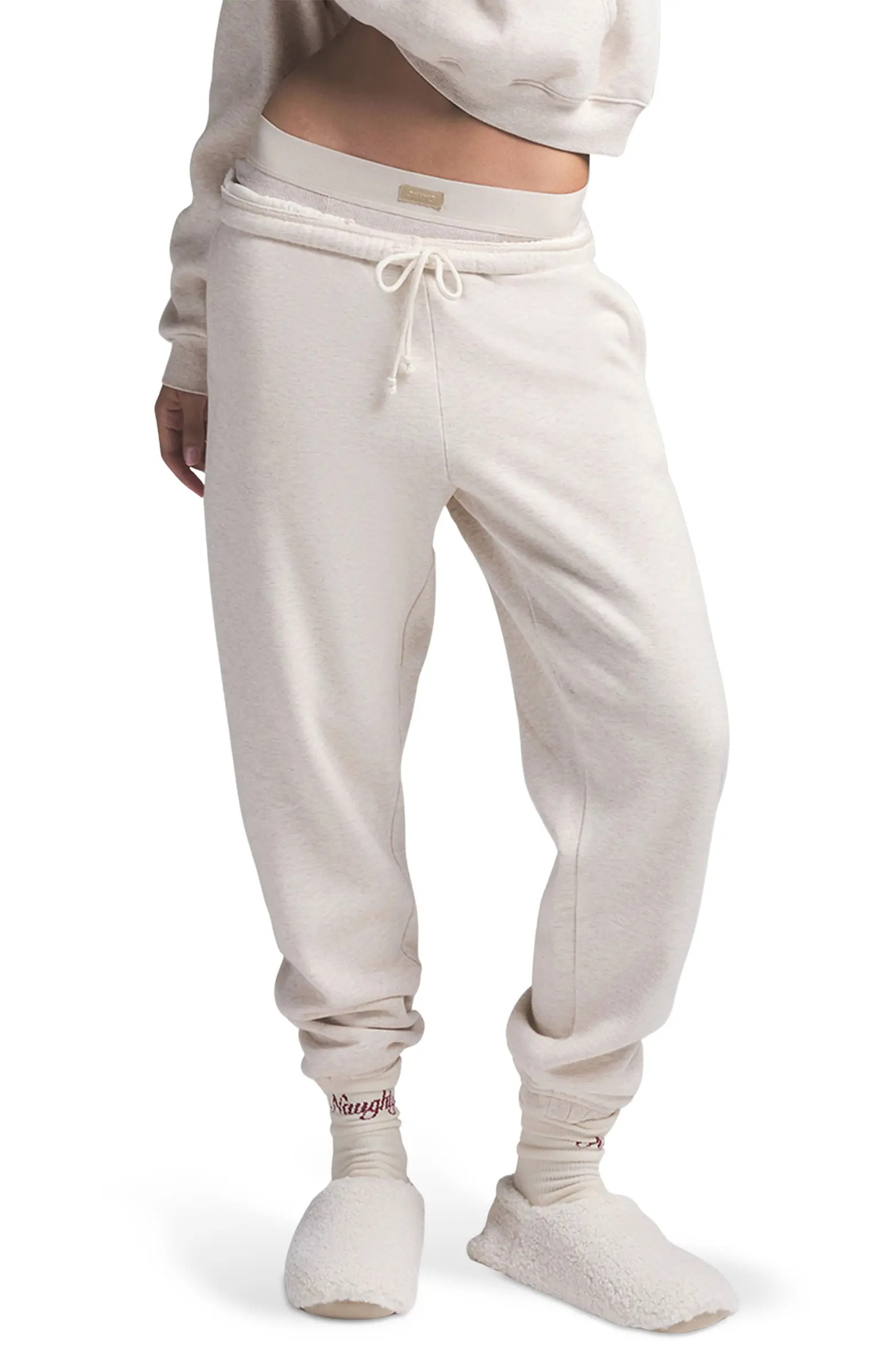 SKIMS Cotton Blend Fleece Classic Joggers | Nordstrom | Nordstrom