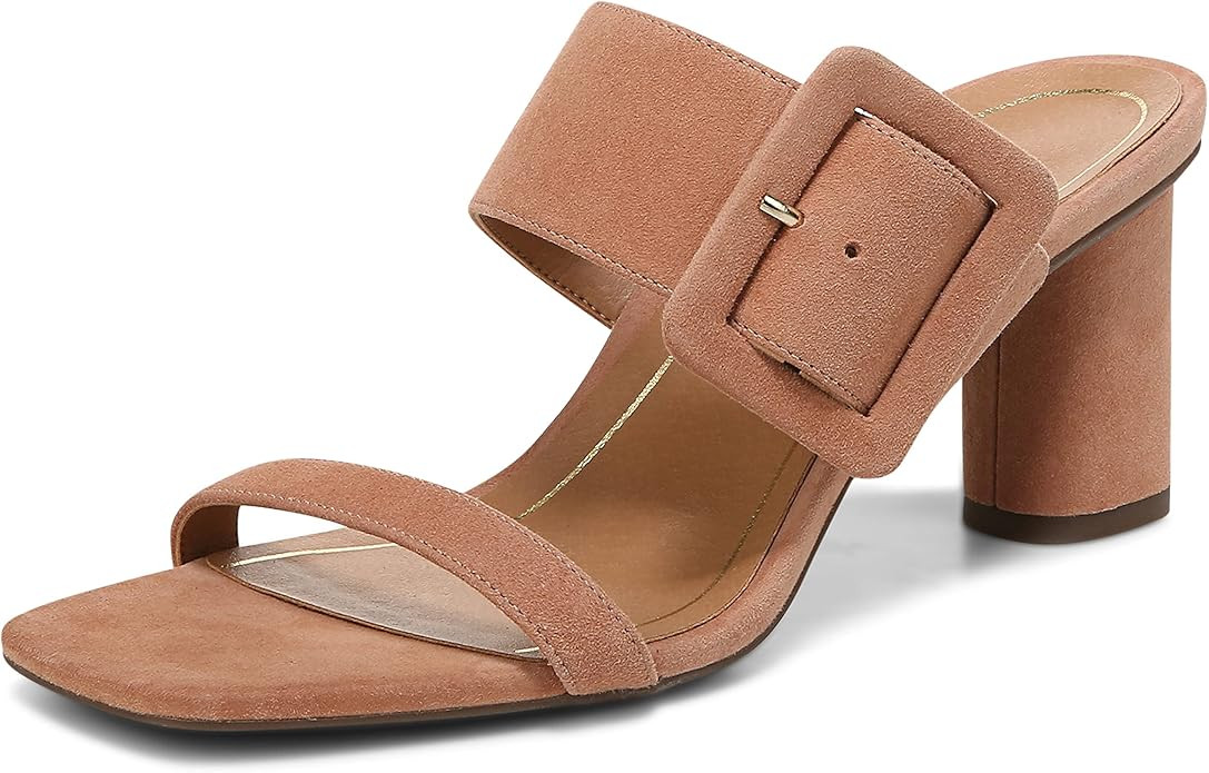 Vionic Women's Garnet Brookell Round Heel Mule - Supportive Adjustable Strap Sandals That Include... | Amazon (US)