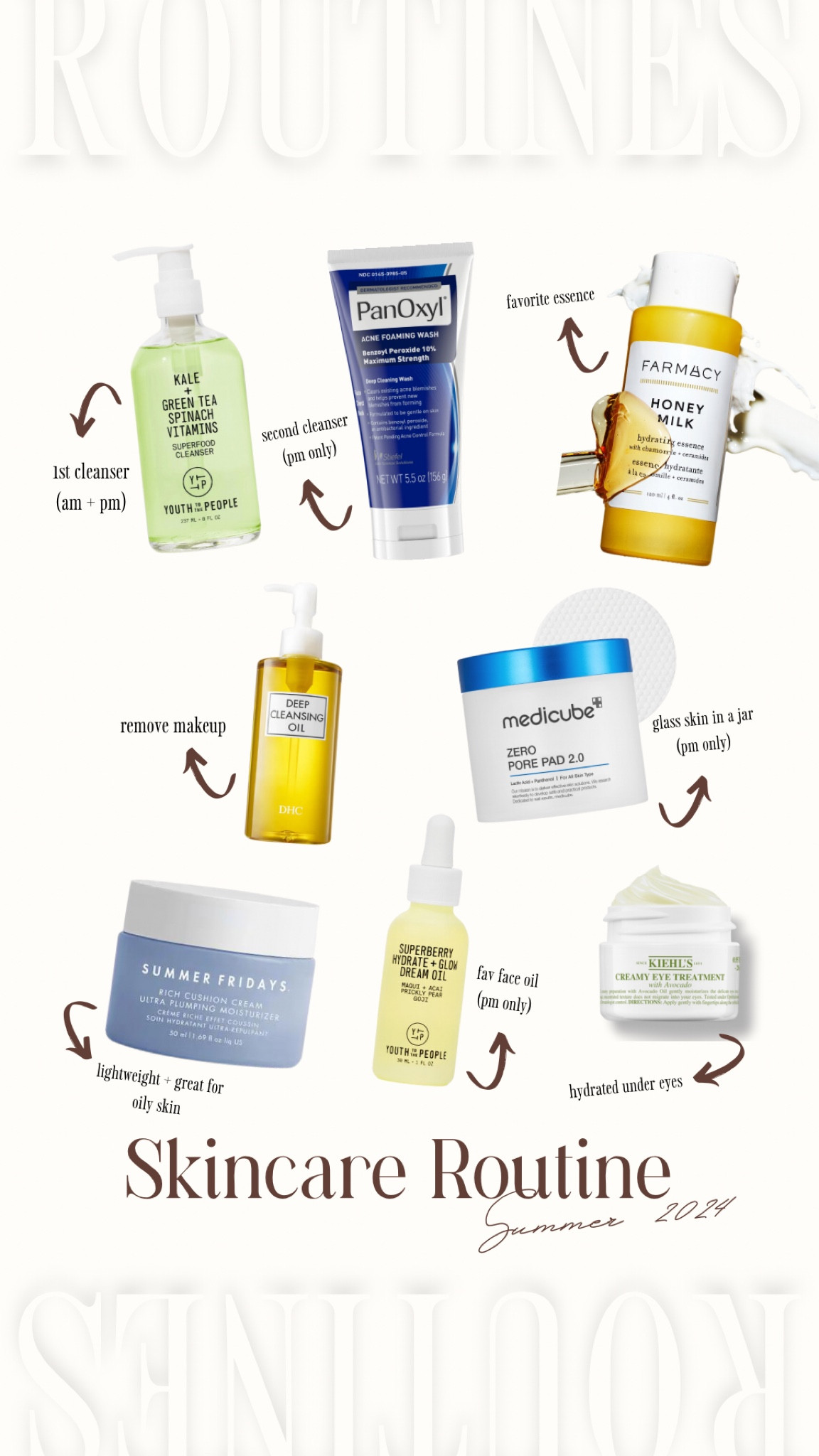 Skincare routine

Skincare favorites, morning skincare, nighttime skincare, skincare favorites 

#LTKMidsize #LTKPlusSize #LTKBeauty