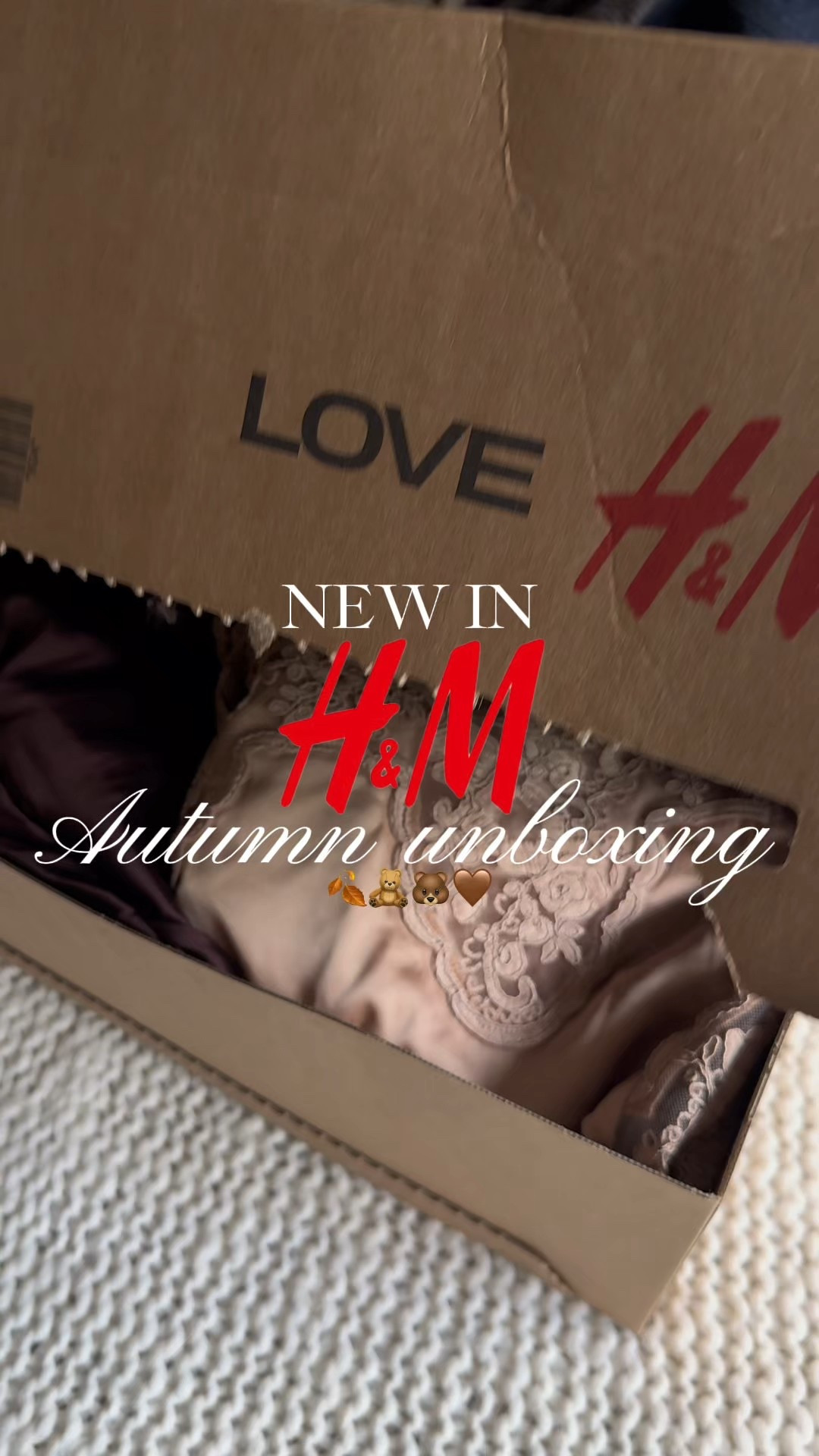 H&M A/W unboxing 🍂🧸🍁

#LTKautumn #LTKstyletip #LTKmodest