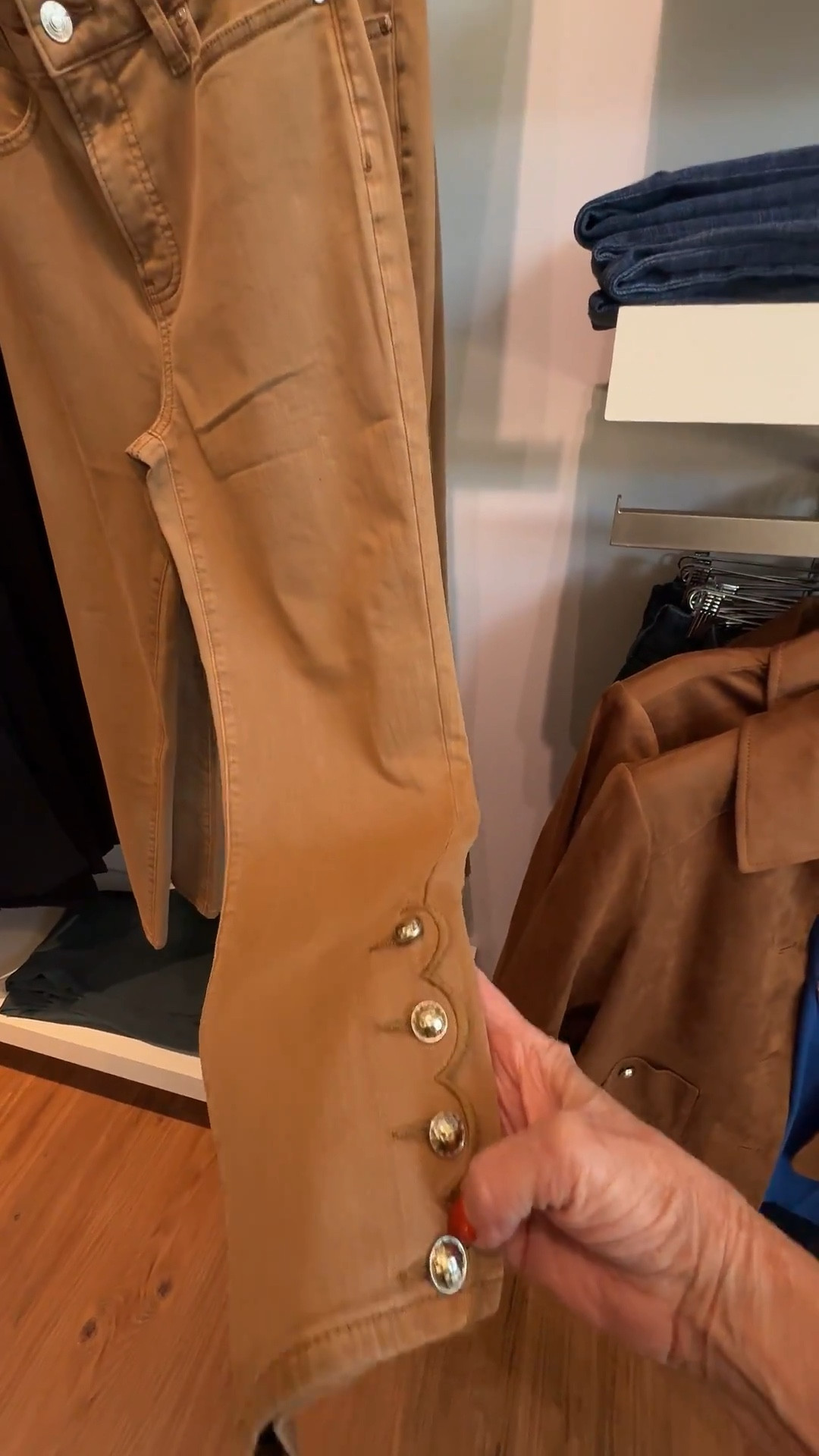 These bestselling essential jeans are cut for a slim silhouette with a scalloped ankle for a feminine and refined look and feel. Featuring a tummy slimming interior that lifts and shapes your figure, courtesy of Chico's proprietary So Slimming® technology. The also come in black and burgundy 
I wear  size 0 in Chico’s unique sizing 


#LTKOver40 #LTKSaleAlert #LTKStyleTip