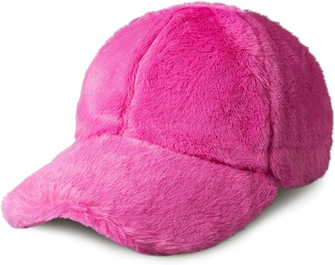 CHOK.LIDS Everyday Winter Fur Baseball Cap for Women Men Fleece Dad Hat Unisex Adjustable Lightwe... | Amazon (US)