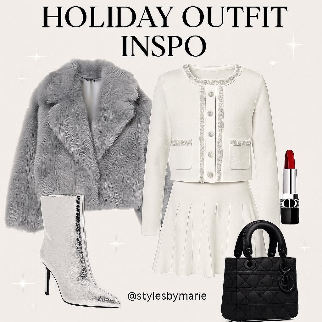 Winter whites & soft glam energy 
🤍❄️☃️
 Items are sold out posted alternatives

#LTKgrwm #LTKootd #LTKSeasonal