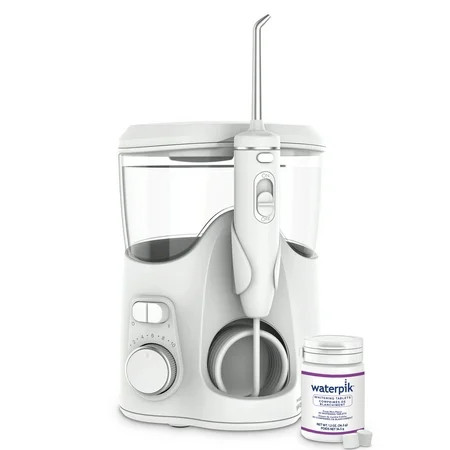 Waterpik Whitening Countertop Water Flosser Oral Irrigator White | Walmart (US)
