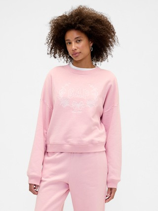 Oversized Wedge Gap Logo Sweatshirt | Gap Factory