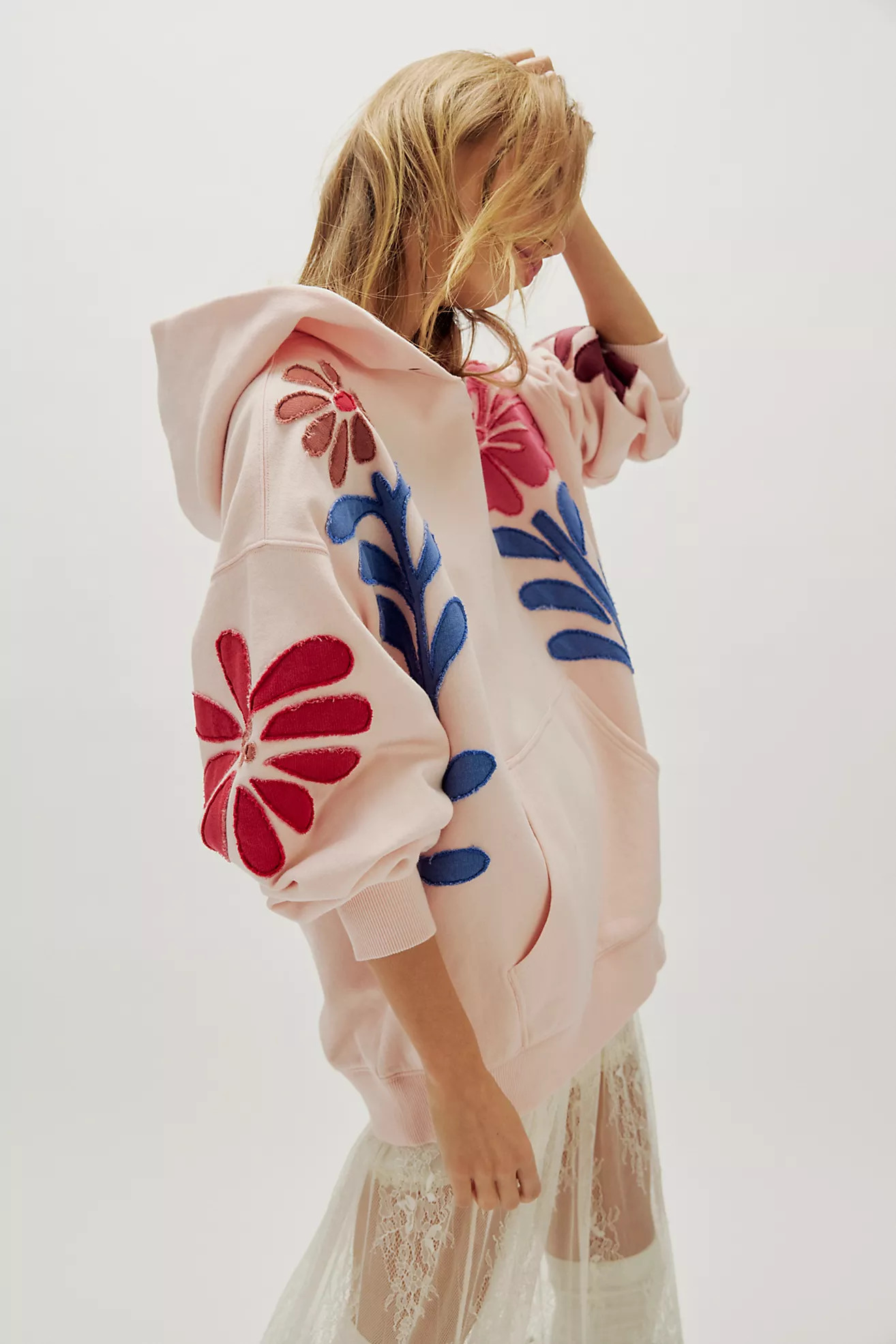 We The Free It's A Vibe Flowers Hoodie | Free People (Global - UK&FR Excluded)