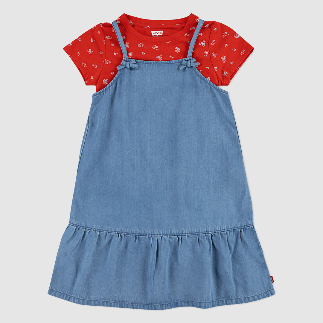 Levi's Layerable Dress With Tee Little Girls 4-6X T-Shirt 6 | Levi's US