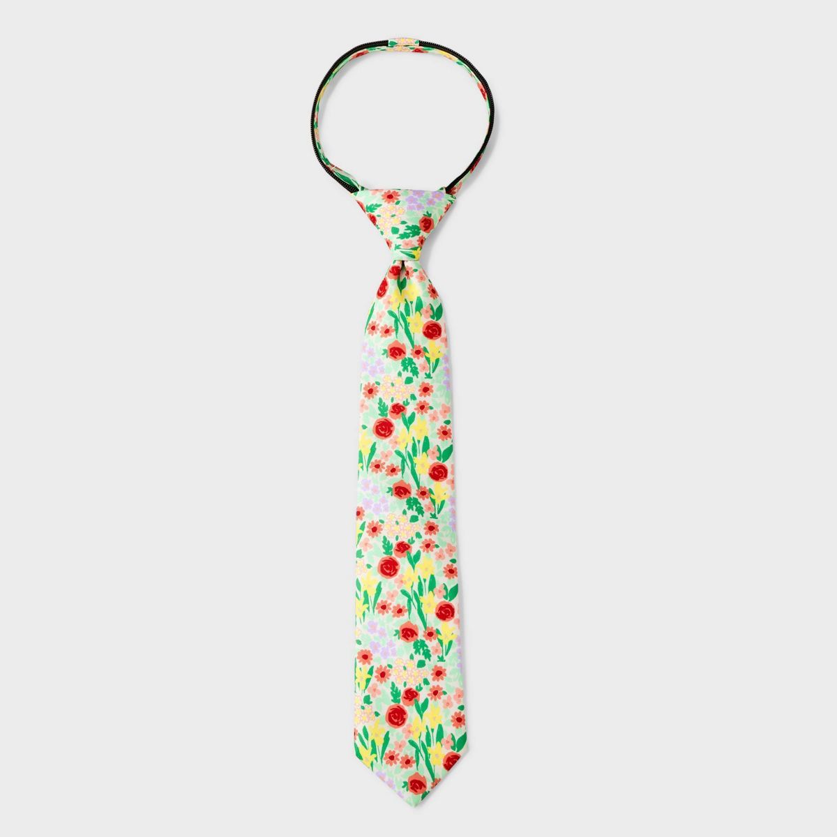 Boys' Easter Woven Zip Necktie - Cat & Jack™ Floral | Target
