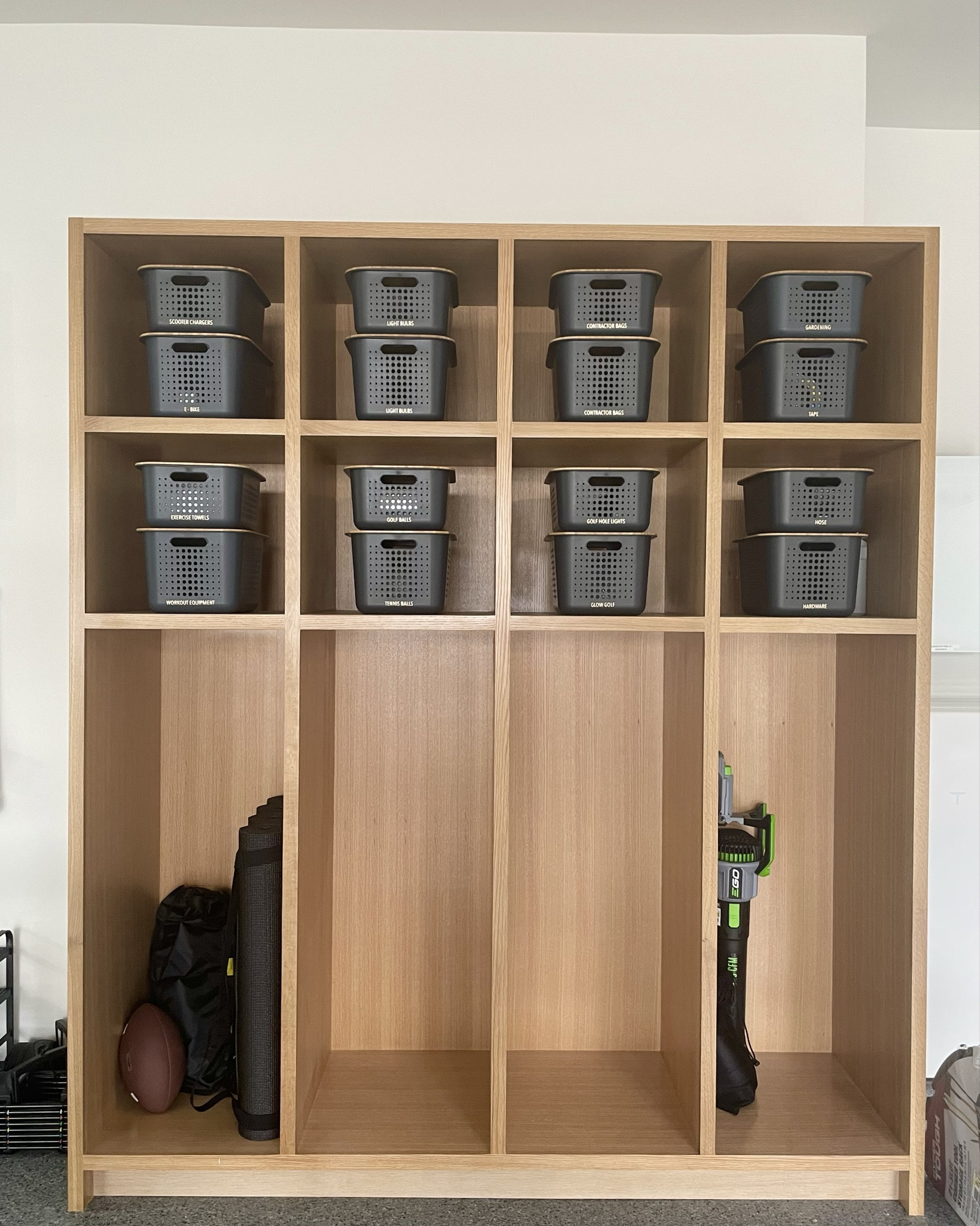 Garage gym nook at the Dapper Driftwood! 

#LTKHome #LTKMens #LTKFitness