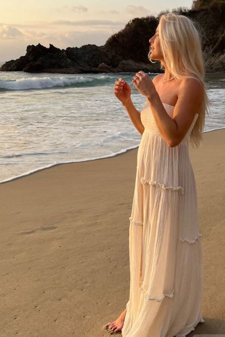 Dress is a little sheer- might be a coverup technically. Needs a slip! I’m wearing a small.
Linked similar options too!
#kathleenpost #vacation #beach #resortwear

#LTKSeasonal #LTKstyletip #LTKtravel