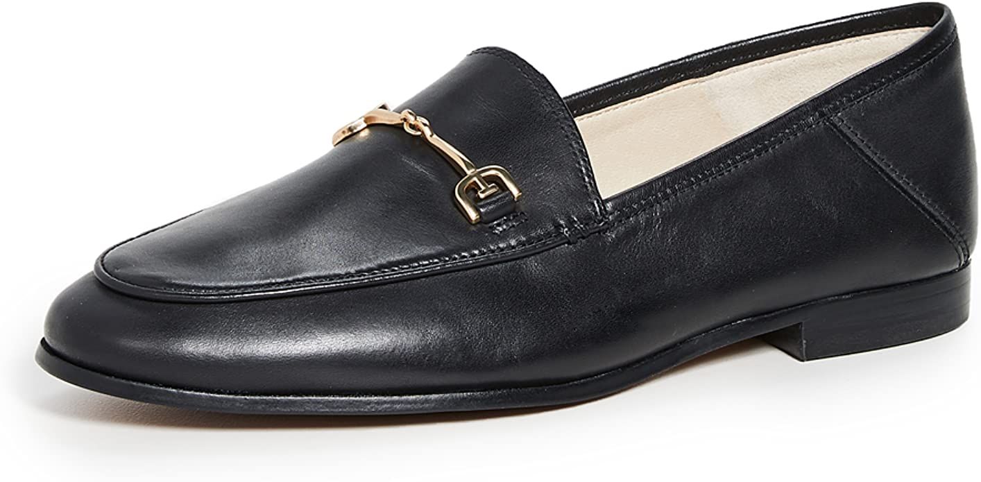 Amazon.com | Sam Edelman Women's Loraine Loafers, Black, 7.5 Medium US | Loafers & Slip-Ons | Amazon (US)