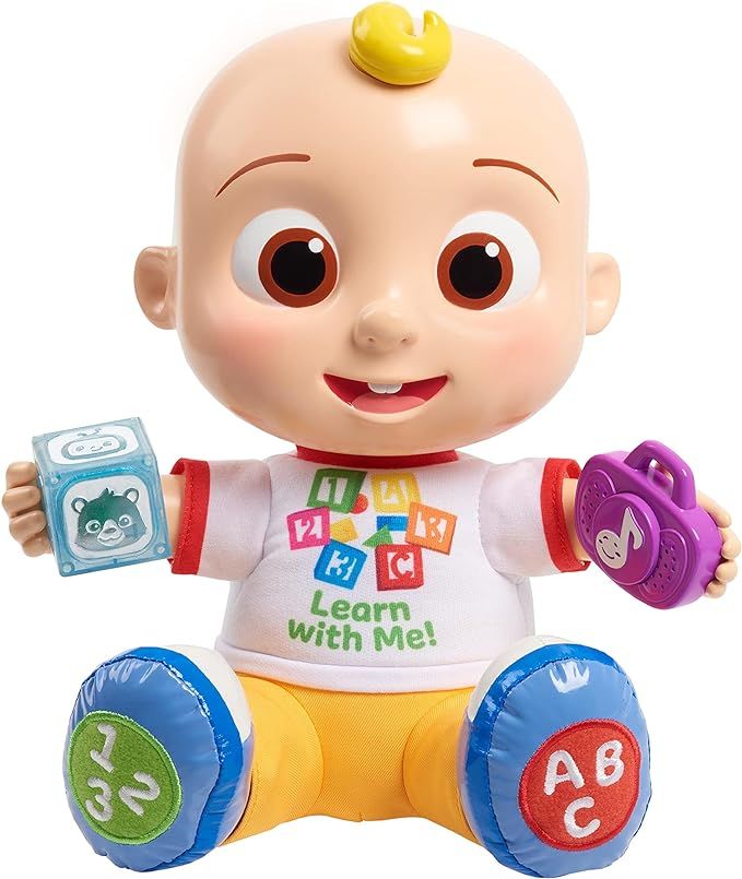 CoComelon Interactive Learning JJ Doll with Lights, Sounds, and Music to Encourage Letter, Number... | Amazon (US)