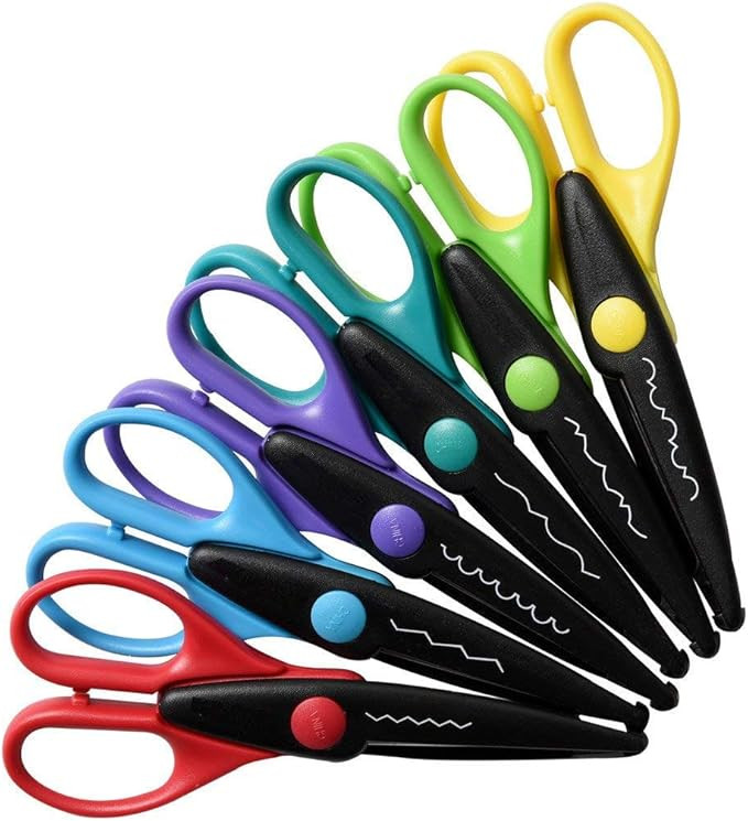Zink 6 Colorful Decorative Edge Craft Scissor Set for Kodak, Lifeprint, Polaroid, HP, Canon, Fuji... | Amazon (US)