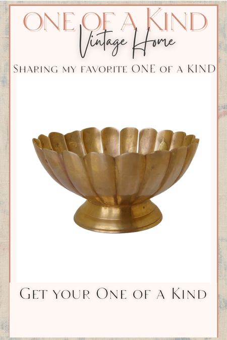 One of a kind Vintage! Vessel, bowl

#LTKSeasonal #LTKhome #LTKstyletip