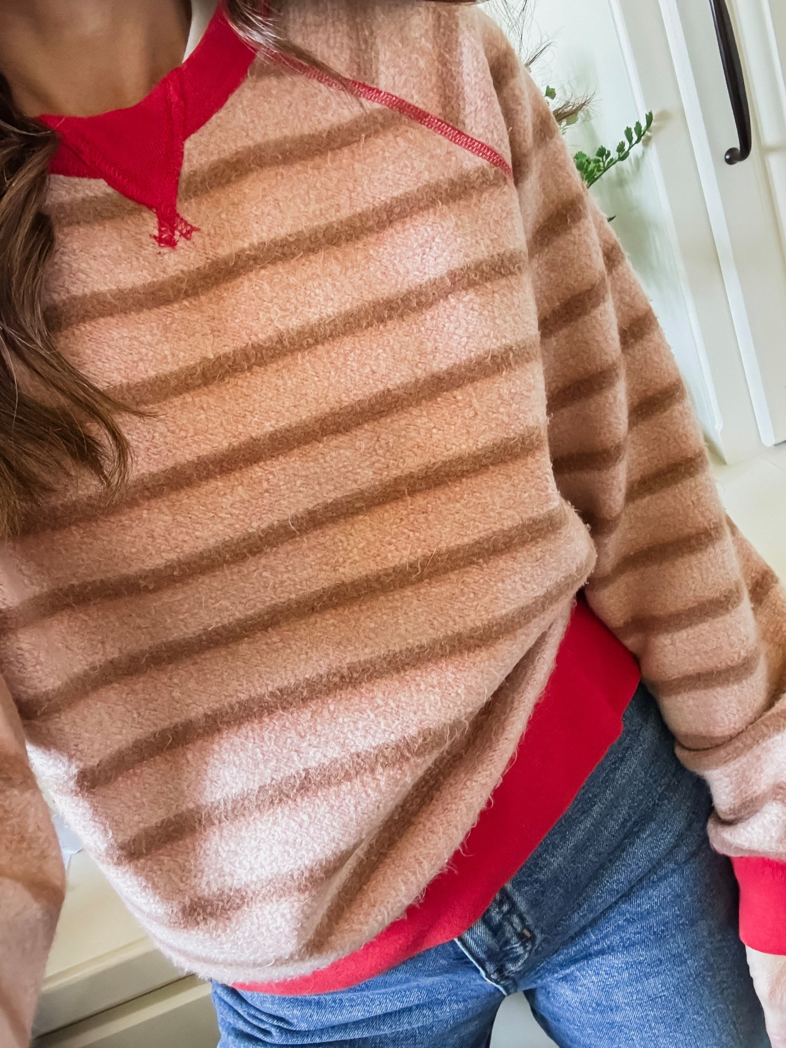 Reversible fleece sweatshirt. Marine Layer. Winter Cozy. 
Size S. 

#LTKootd #LTKSeasonal #LTKOver40