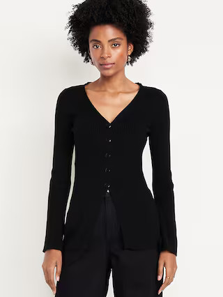 SoSoft Lite V-Neck Cardigan Sweater | Old Navy (US)