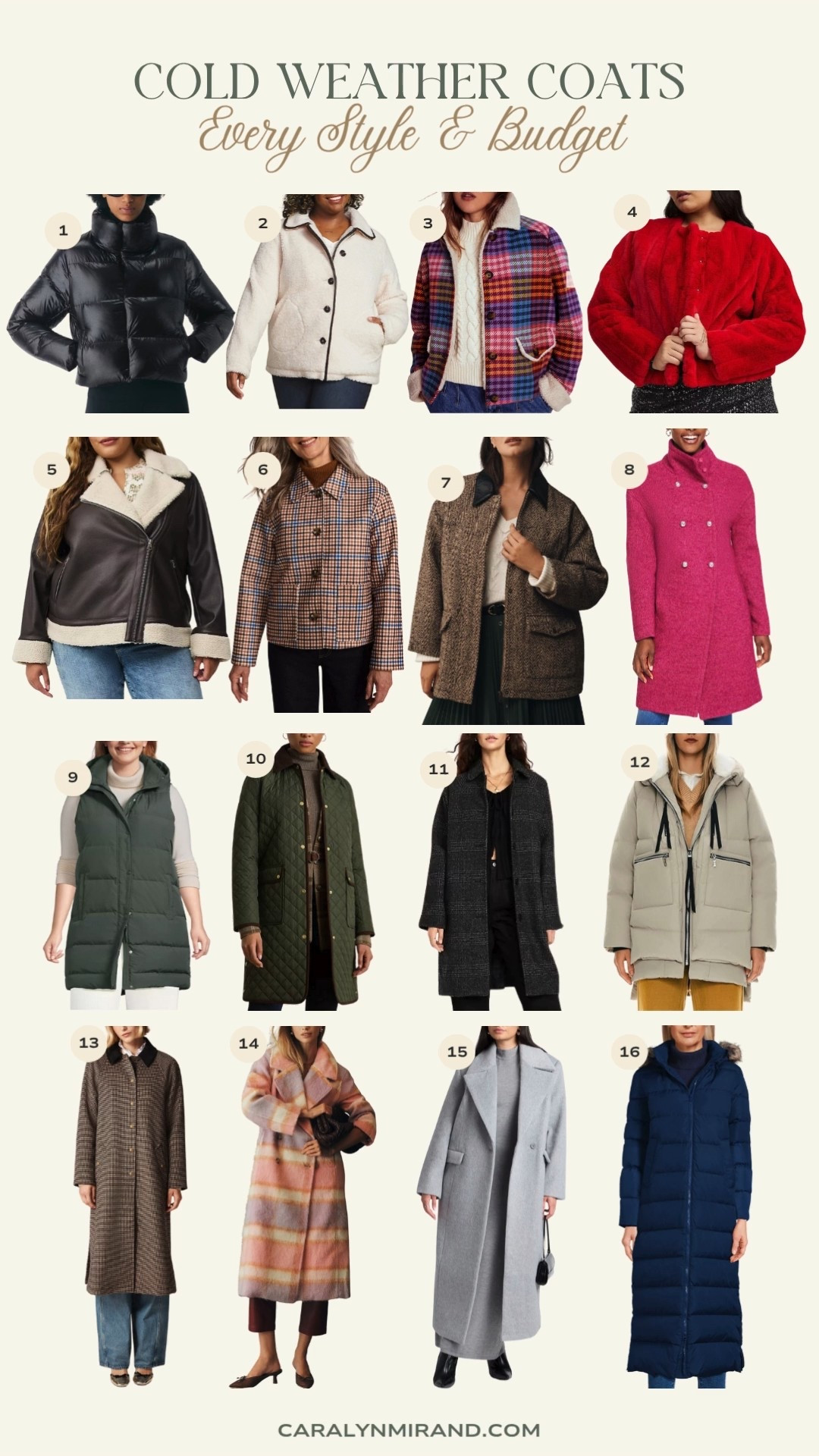 Cold weather coats for every style and budget, including plus sizes up to 6X! 

#LTKSeasonal #LTKStyleTip #LTKPlusSize