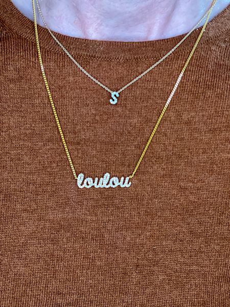Valentines gift, mom necklace. Grandma necklace, personalized jewelry, initial pendant necklace, Mother’s Day gift idea, personalized necklace 

My grandma necklace is here! Personalized this 18k with CZ crystals necklace with your name! Comes in block print or script! Click through to check it out!


#LTKFind #LTKstyletip #LTKbaby
