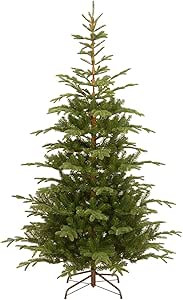 National Tree Company 'Feel Real' Artificial Christmas Tree - Norwegian Spruce Tree - 7.5 ft | Amazon (US)