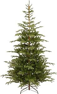 National Tree Company 'Feel Real' Artificial Christmas Tree - Norwegian Spruce Tree - 7.5 ft | Amazon (US)