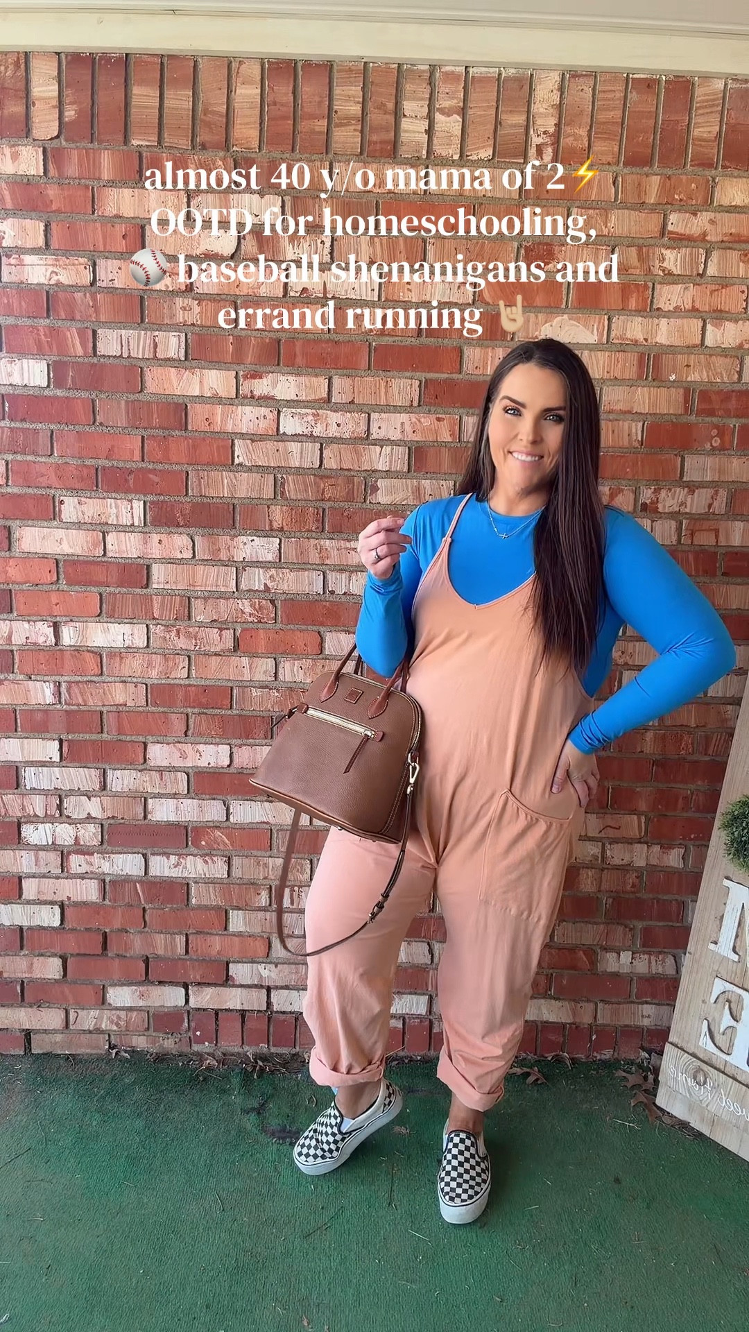 Midsize mama spring fit 

Jumpsuit- large 
Shirt- XL

#LTKMidsize #LTKOver40 #LTKootd
