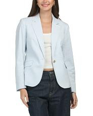 Long Sleeve Seersucker Jacket | TJ Maxx