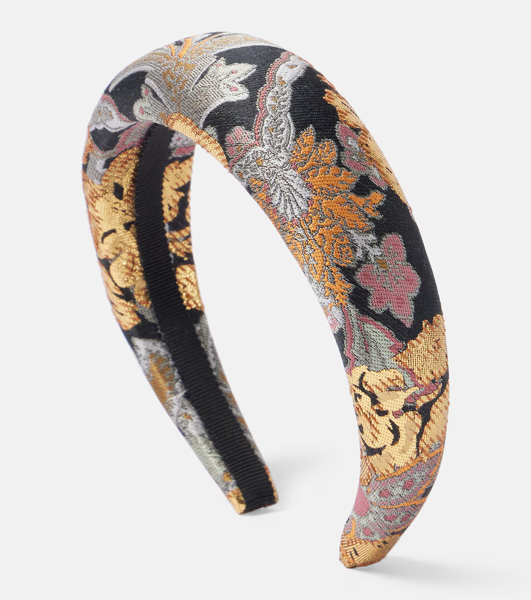 Wool and silk jacquard headband | Mytheresa (INTL)
