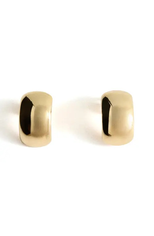 MANGO Relief Earrings in Gold at Nordstrom | Nordstrom