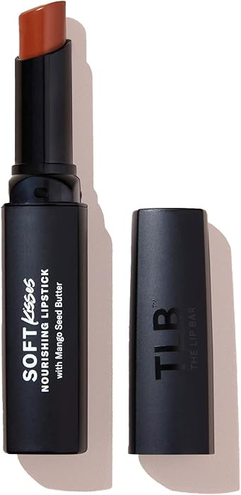 The Lip Bar Vegan Soft Kisses Nourishing Lipstick, with Moisturizing Mango Seed Butter, Satin Fin... | Amazon (US)