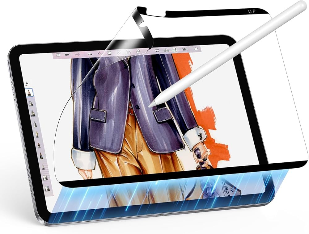 ESR Paper-Feel Magnetic Screen Protector for iPad A16 11th/10th Generation (11 Inch/10.9, 2025/20... | Amazon (US)