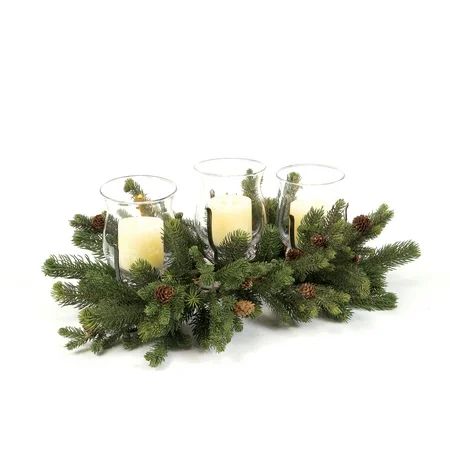 Pine Centerpiece w/ 3 Globes | Walmart (US)