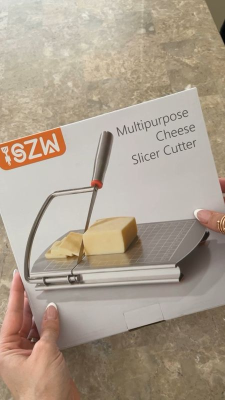 Loving this easy to use cheese slicer! 🧀 If you’re someone who frequently does charcuterie boards, then this would be a great option for you for getting precise/perfect slice thickness! Although meant for specifically cheese and meat, this can also work on zucchinis, carrots, pickles, carrots, and more! 

#LTKparties #LTKfindsunder50 #LTKhome