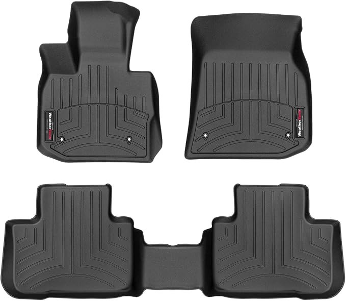 Weathertech Custom Fit FloorLiners for BMW X3 30i, X3 M Competition, X3 M - 1st & 2nd Row (441273... | Amazon (US)