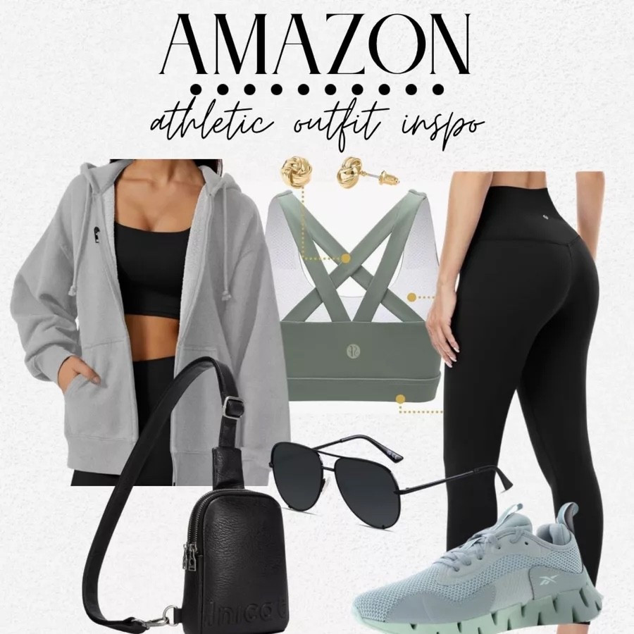 Amazon Athletic Outfit Inspo Found it on Amazon, Amazon outfit, outfit inspo, lululemon dupe, sports bra, leggings, crossbody bag, sneakers, zip up hoodie, sporty fit #LTKfitness #LTKMostLoved #LTKstyletip

 

 #LTKgrwm #LTKootd #LTKfitnessgoals