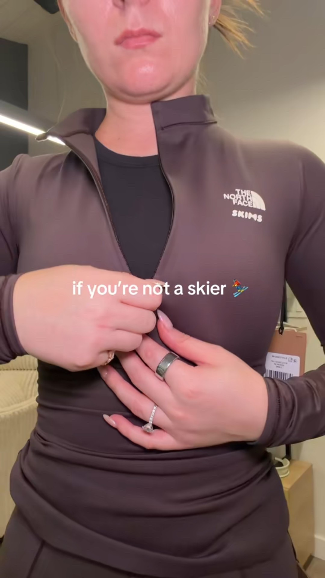 Skims x The North Face collaboration is unmatched! The fabric is a chef’s kiss 🤌🏼 #skimshaul 

#LTKMidsize #LTKootd