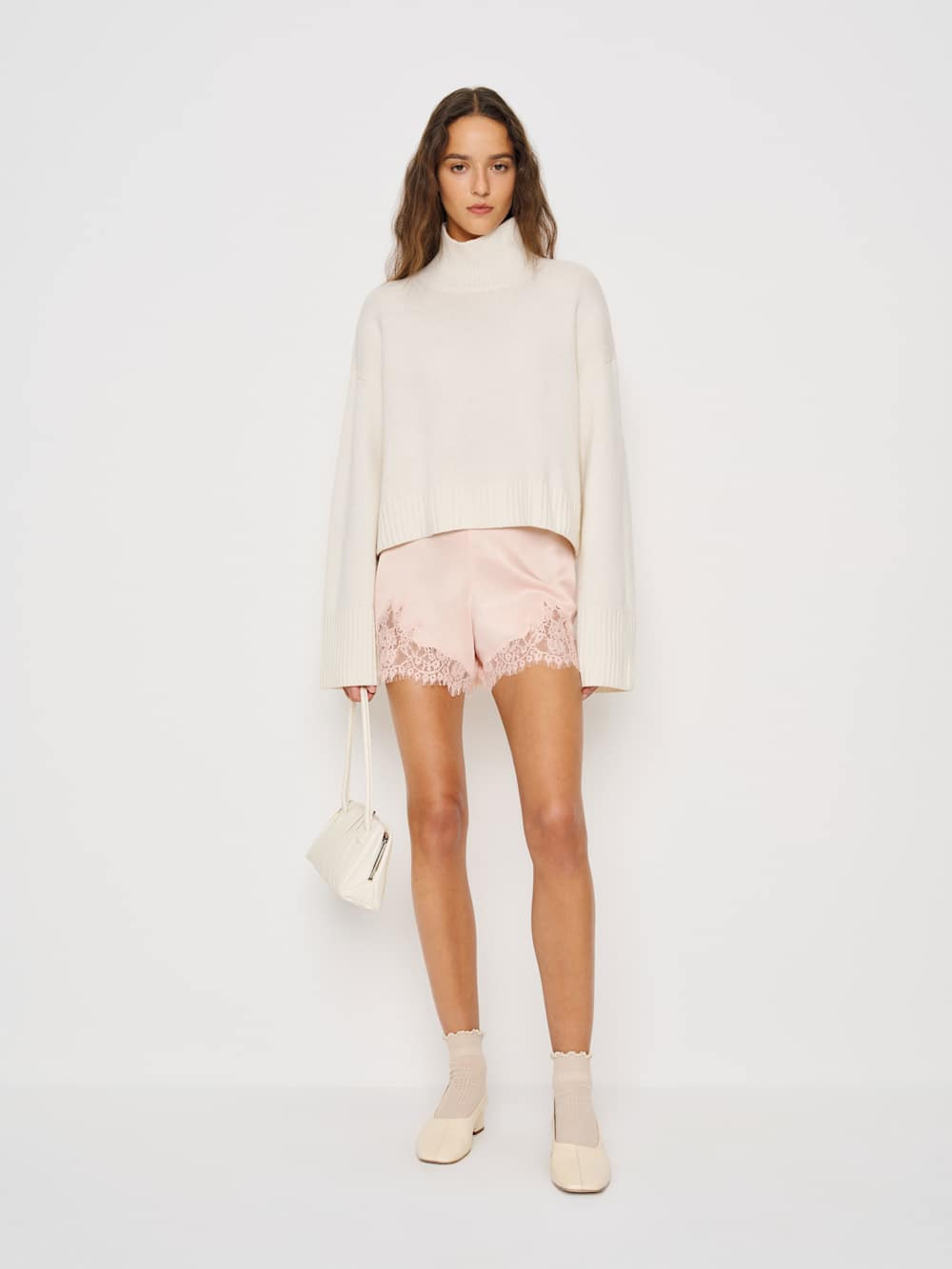 Fern Satin Short | Reformation (Global)