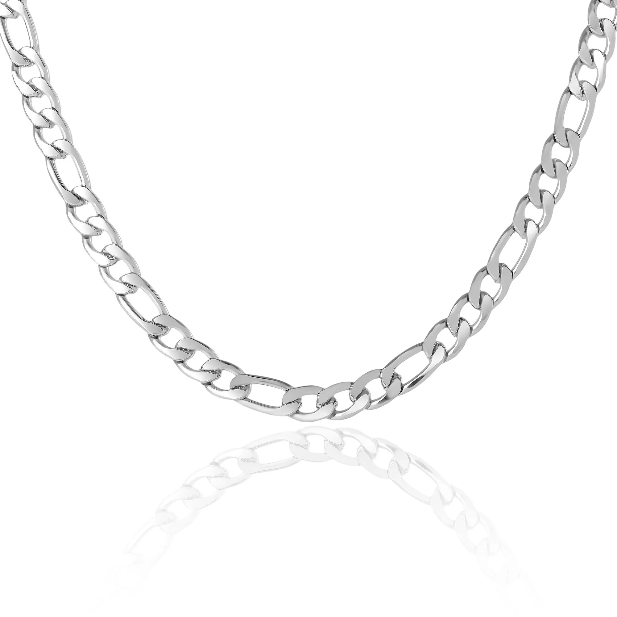 Lucky Brand Men's Figaro Chain Necklace, Silver-Tone 22'' Links (Men) | Nordstrom | Nordstrom