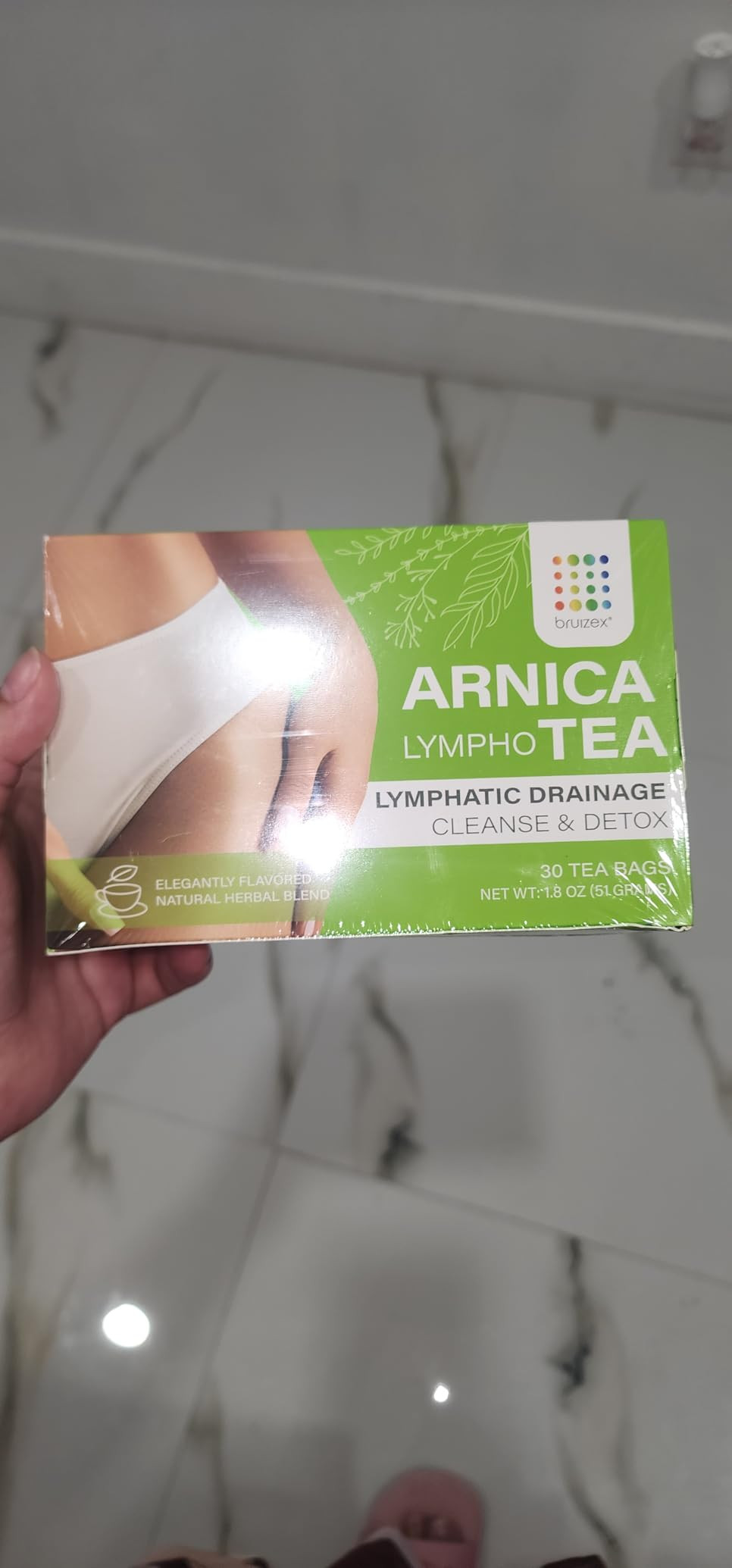 Bruizex Lymphatic Natural Herbal Tea, Lymphatic Drainage, Ginger Blend for Lymphatic System Healt... | Amazon (US)