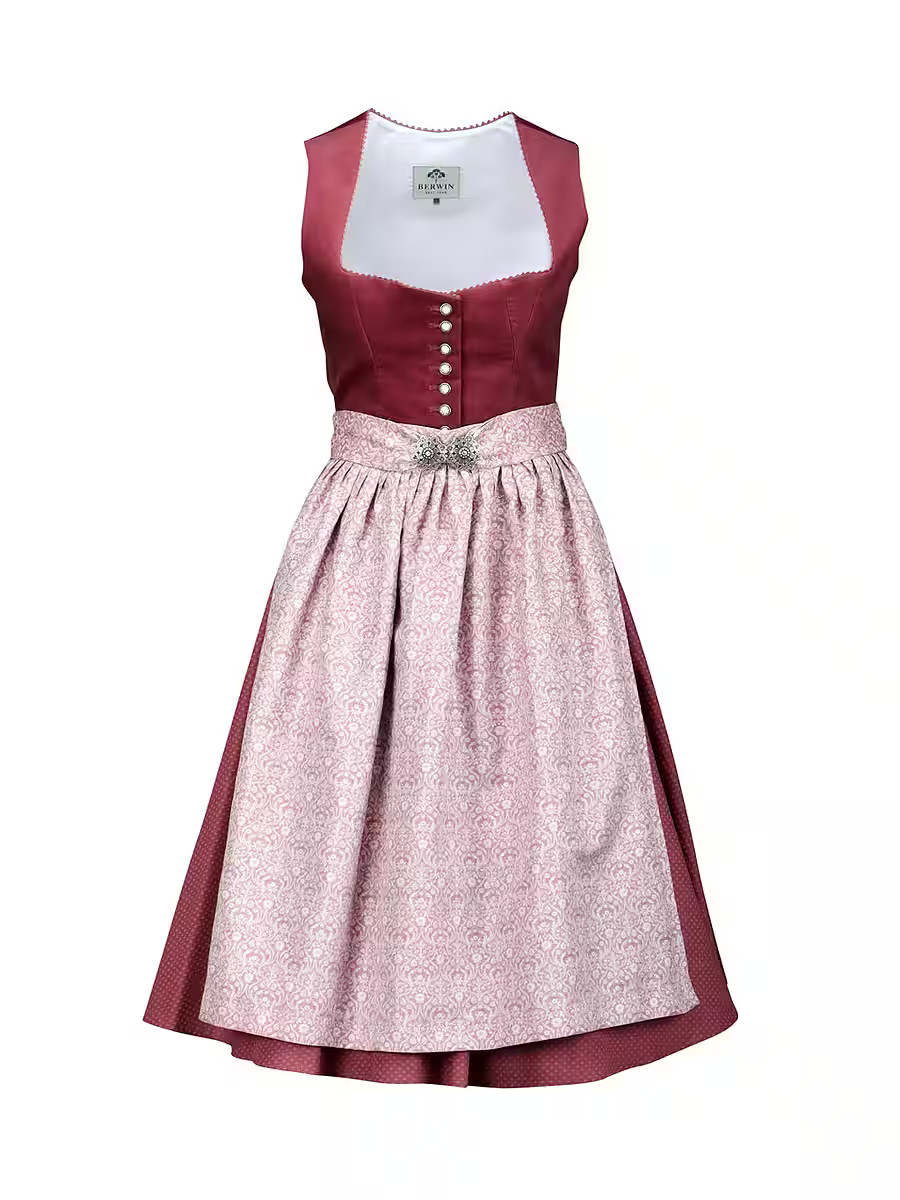 Berwin Dirndl, Angereihter Tellerrock mit Tasche – Rocklänge ca. 70 cm | OTTO (DE)
